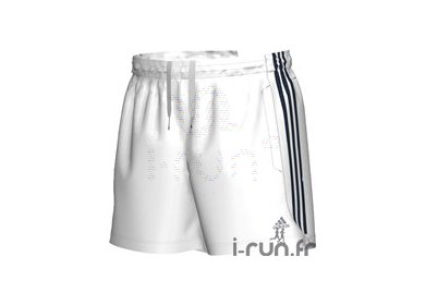 Adidas Short 3S Chelsea blanc
