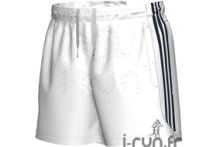 Adidas Short 3S Chelsea blanc