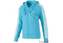 Adidas Sweat capuche zipp� Essential 3S W