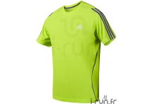 Adidas Tee shirt Response Homme lemon