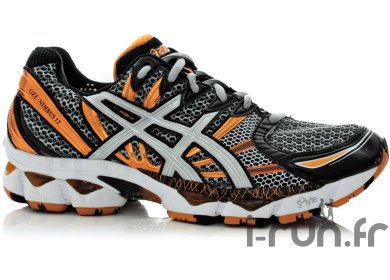 Asics GEL NIMBUS 12 - Noire & Orange