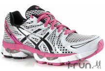 Asics Gel Nimbus 13 blanche et rose W