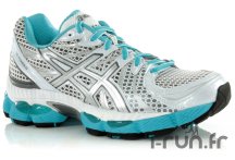 Asics Gel Nimbus 13 Femme blanc et turquoise
