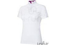 Asics Tee-shirt W'S S/S Crew Neck 1/2 zip