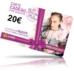 i-run.fr Carte Cadeau 20 Fête des Mères