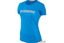 Nike Challenger Run Graphic Tee Ciel
