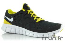 Nike Free Run + 2 M Noir et Jaune