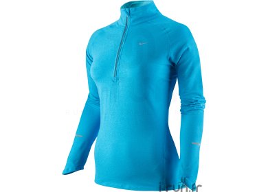 Nike Maillot Element 1/2 zip W