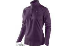 Nike Maillot Element 1/2 zip W