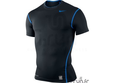 Nike Pro Combat Core Compression noir et bleu