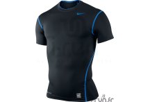 Nike Pro Combat Core Compression noir et bleu