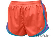 Nike Short Tempo Femme orange