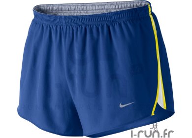 Nike Short Tempo split bleu