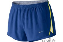 Nike Short Tempo split bleu