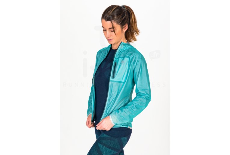 Odlo chaqueta Zeroweight Dual Dry Waterproof en promoción Mujer Ropa