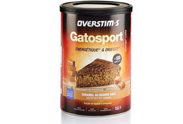 OVERSTIMS Gatosport 400 g - Caramel beurre salé