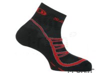 Salomon Chaussettes XA Pro 2 noir et rouge