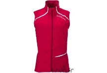 Salomon Gilet Zip SoftShell Rubis Red W