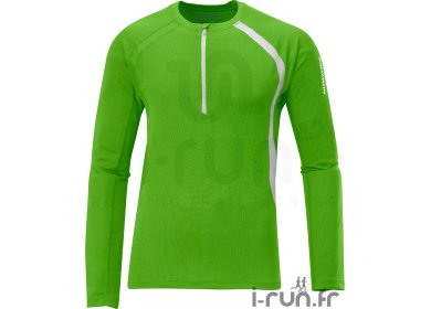 Salomon Trail Runner + LS 1/2 Zip Tee M Vert