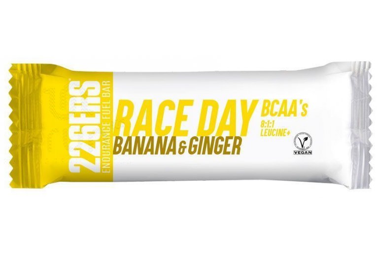 226ers barrita energética 226ers Race Day BCAAs - Plátano y jengibre
