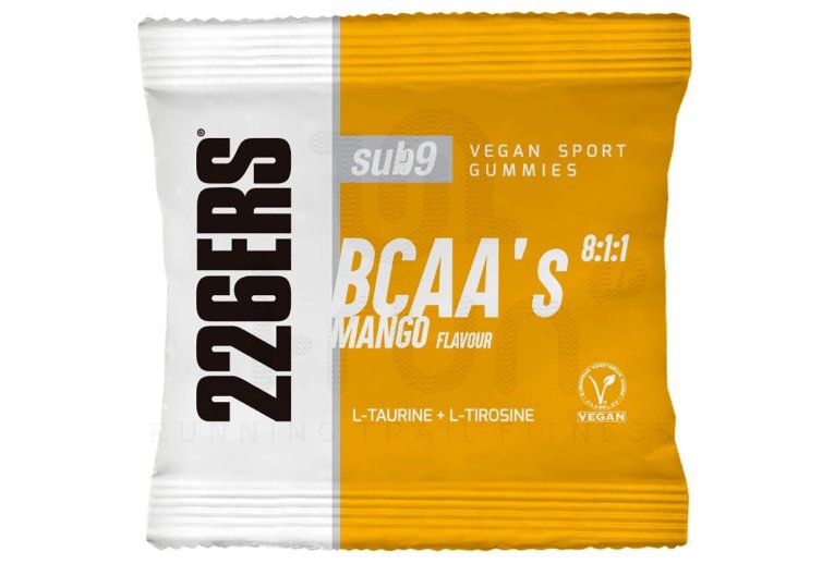 226ers gominolas Vegan Sport Gummies BCAAs mango