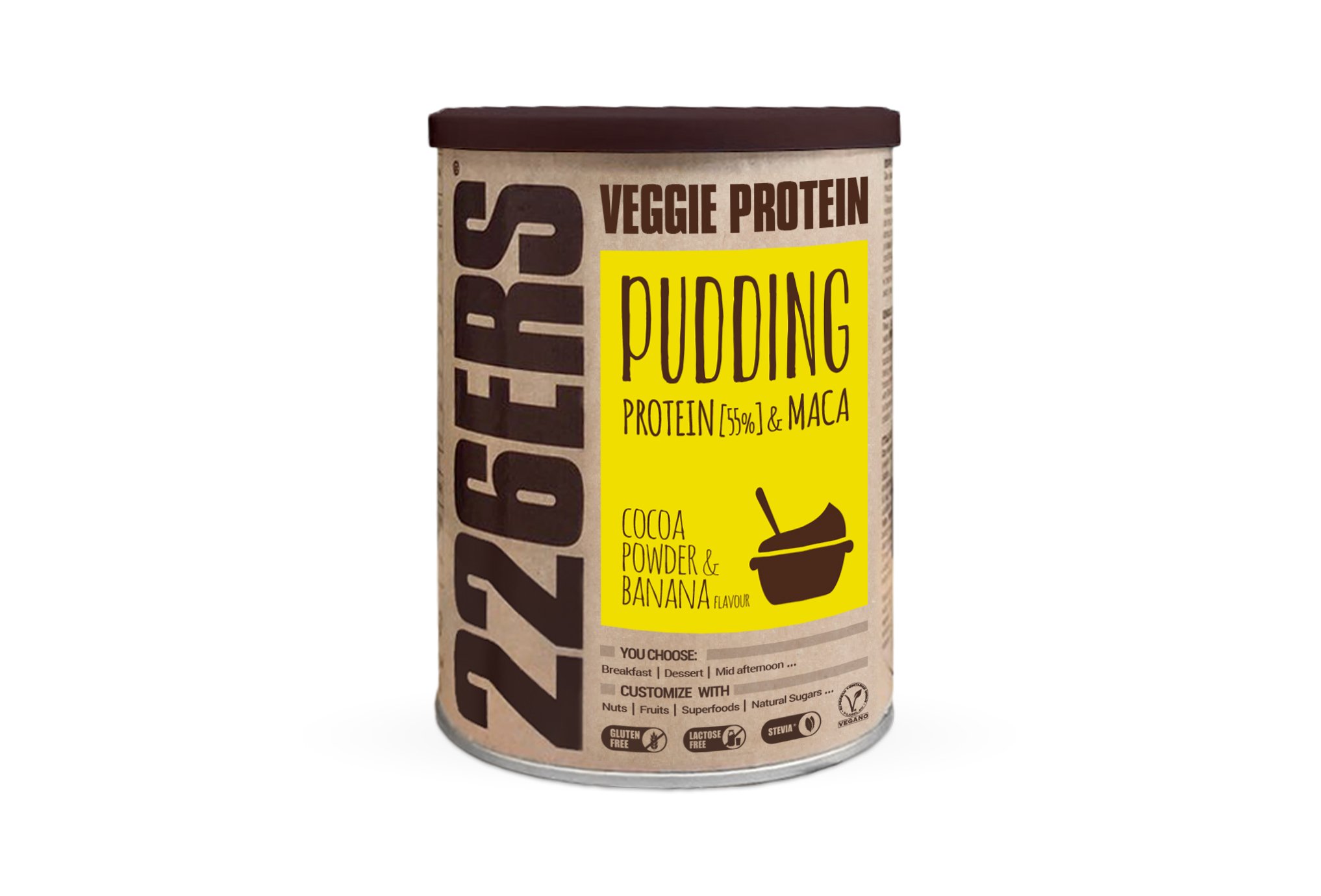 226ers Veggie Protein Pudding 350 g - Chocolat banane