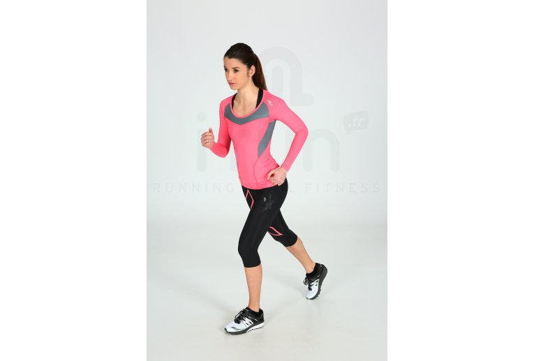 2XU Tee-Shirt L/S Xform Compression Damen