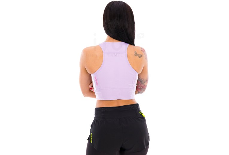 adidas camiseta de tirantes adizero crop top
