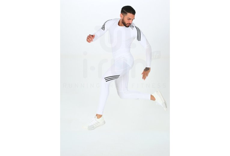 adidas camiseta manga larga Alphaskin Sport 3 Stripes