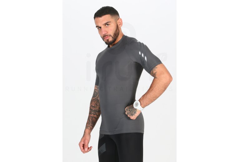 adidas Camiseta manga corta Alphaskin Tech 3-Stripes