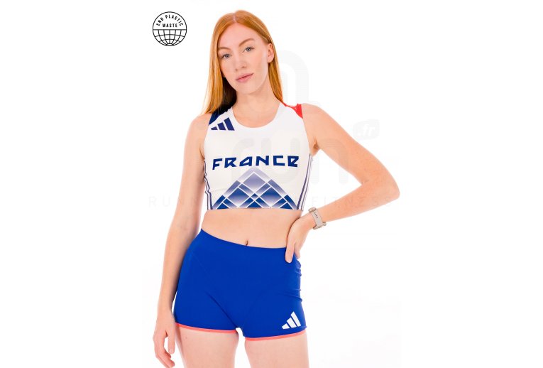 adidas Crop Top France Damen