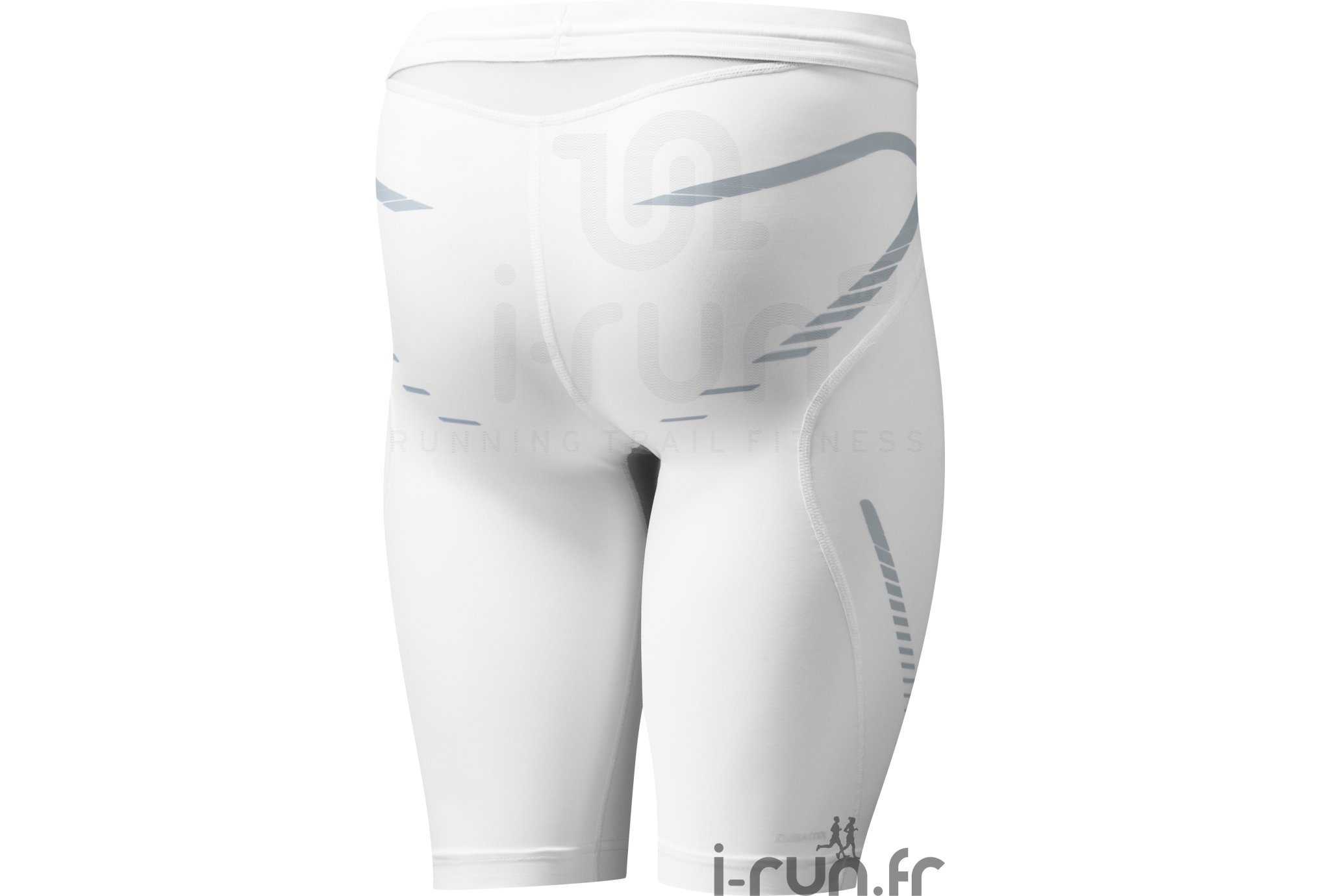 adidas Cuissard TechFit blanc homme pas cher