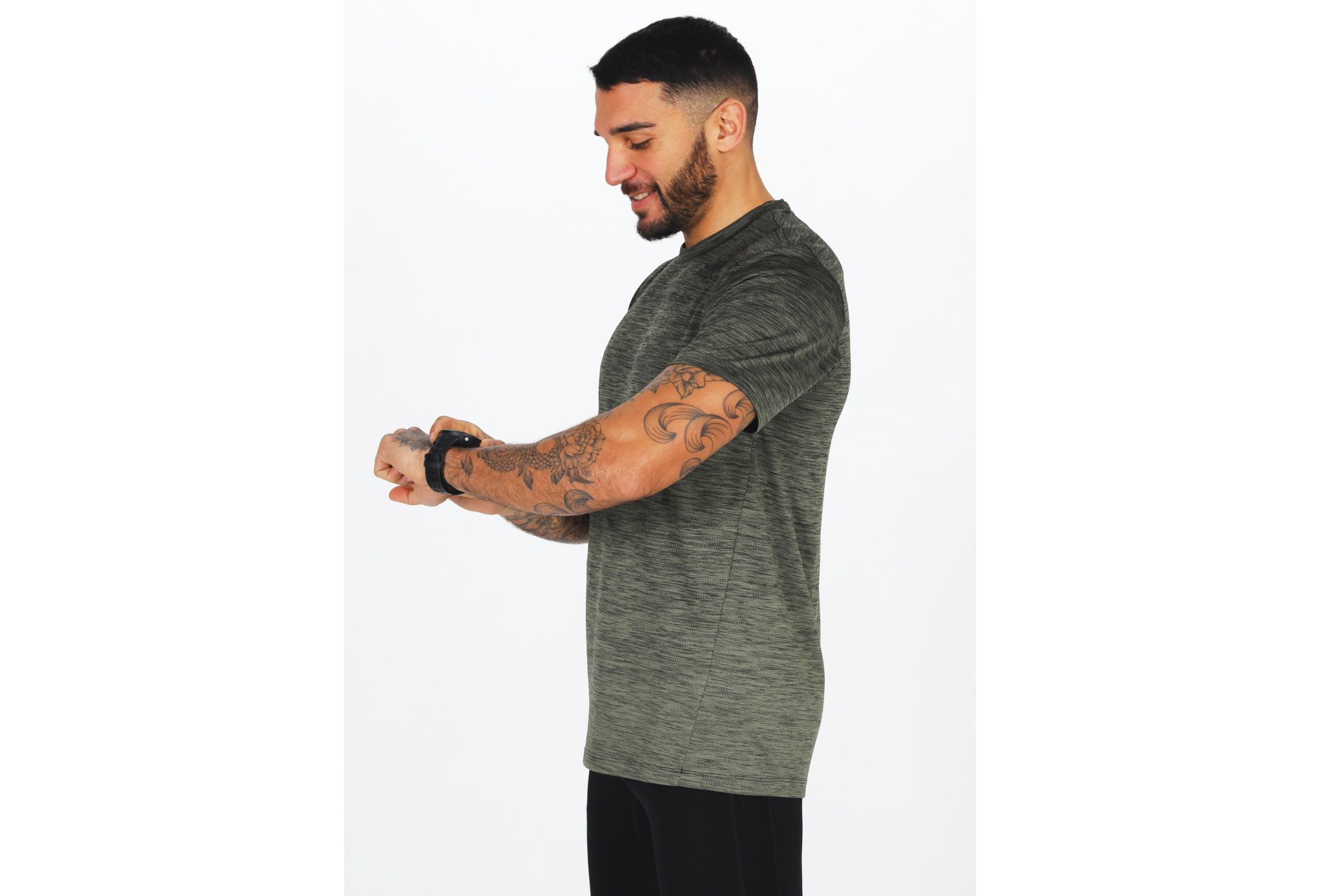 camiseta manga corta adidas hombre