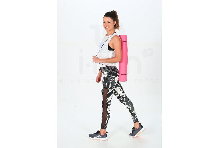 adidas Mallas 7/8 High Rise Paper Floral