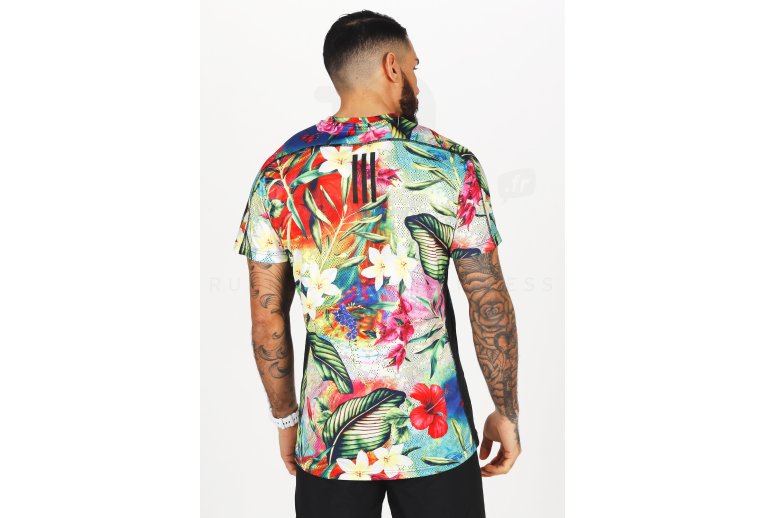 adidas camiseta manga corta Own The Run Floral