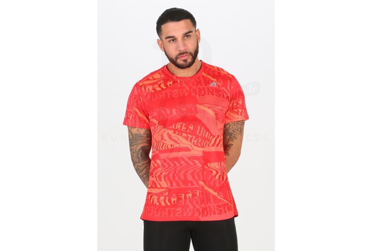 adidas camiseta manga corta Own The Run Graphic