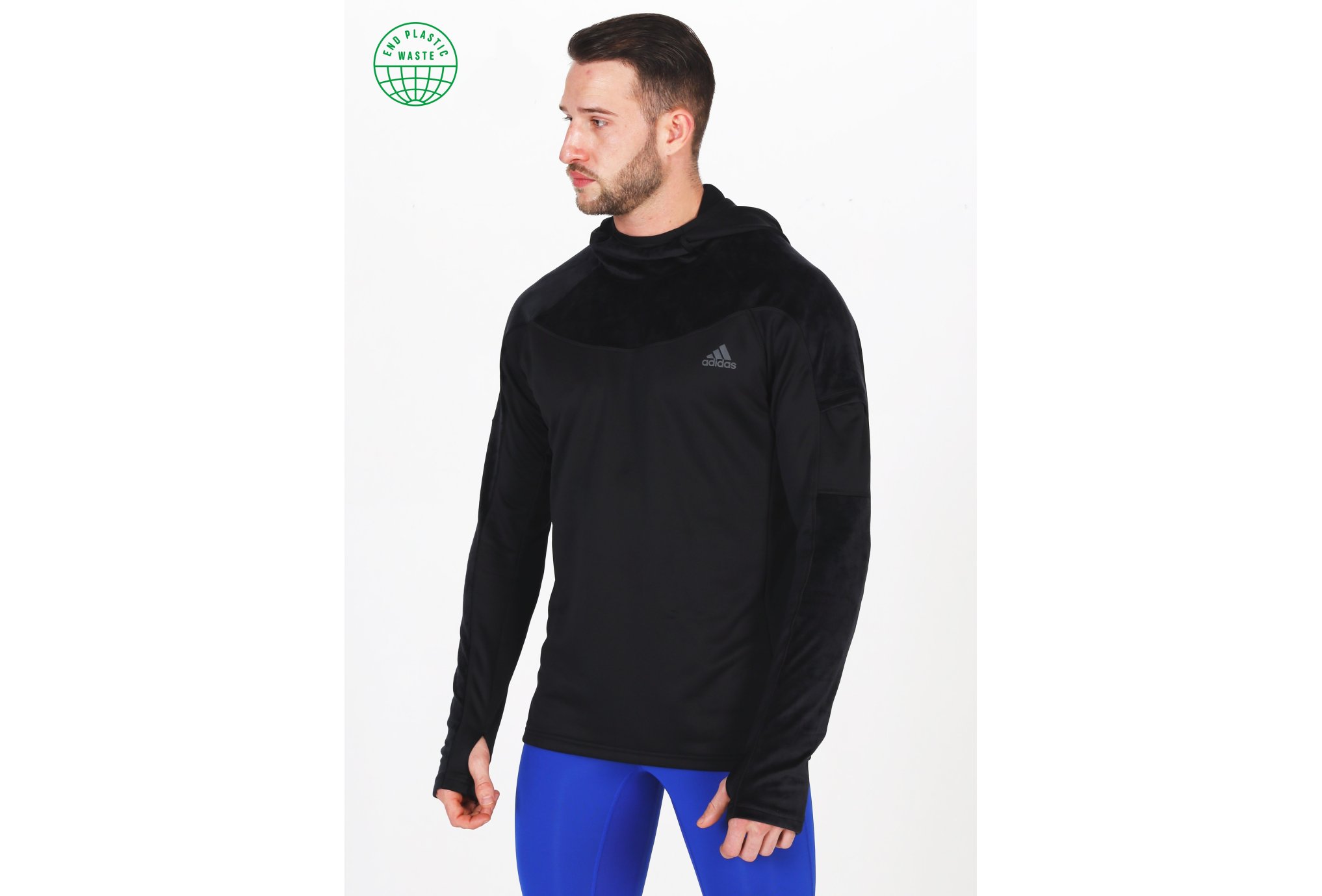 adidas Own The Run Warm Primegreen M Diététique Vêtements homme