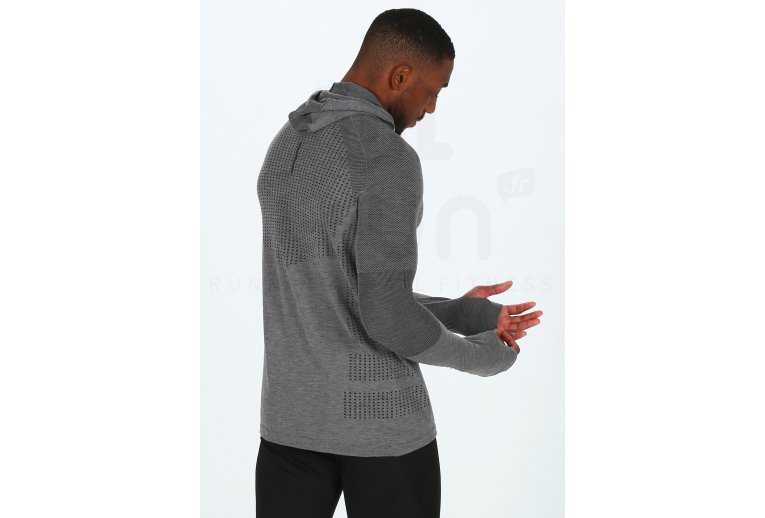 adidas Camiseta manga larga Primeknit Wool Hood