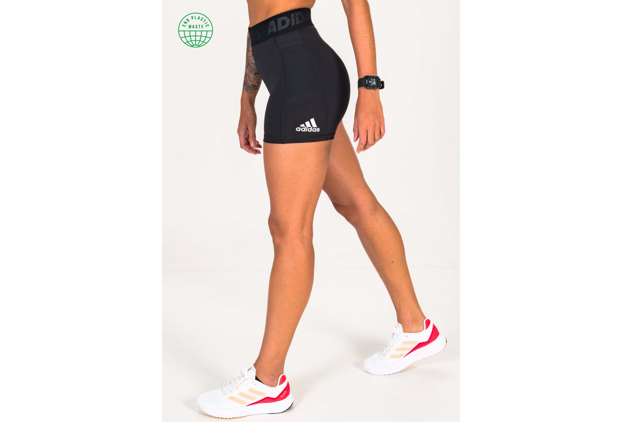 adidas Techfit Badge of Sport Primegreen W vêtement running femme