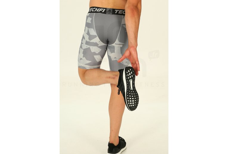 adidas Mallas cortas TechFit Chill Print