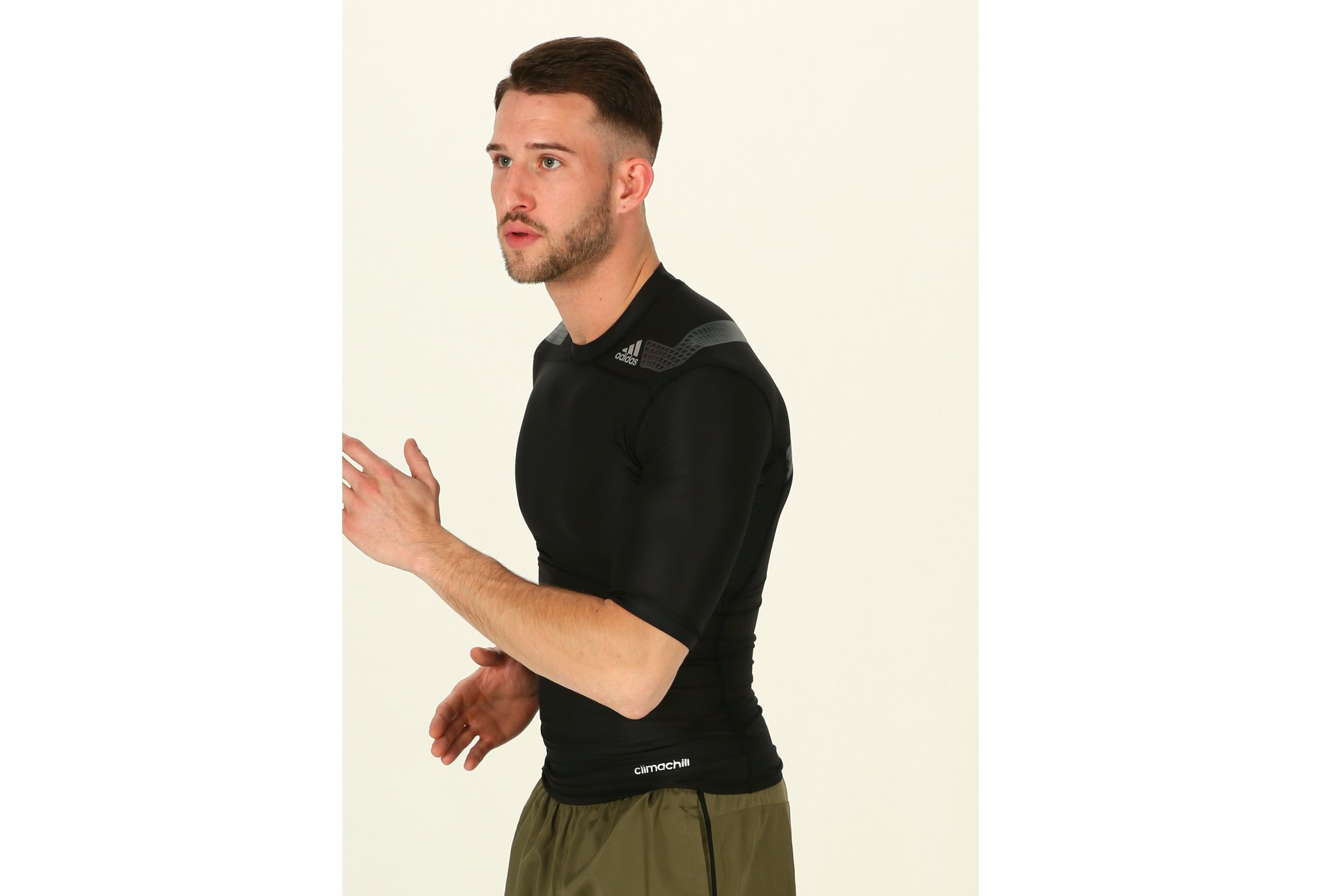 adidas Tee-Shirt Techfit Power M vêtement running homme