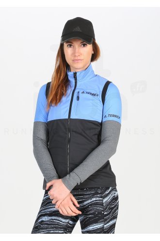adidas Terrex Xperior W femme Bleu pas cher veste sans manche adidas terrex xperior pour femme