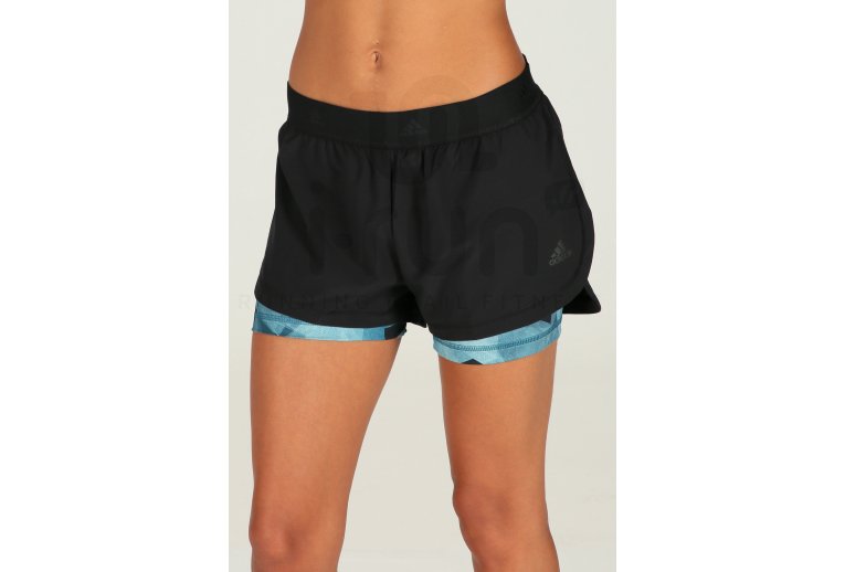 adidas Pantal�n corto Two-In-One AOP