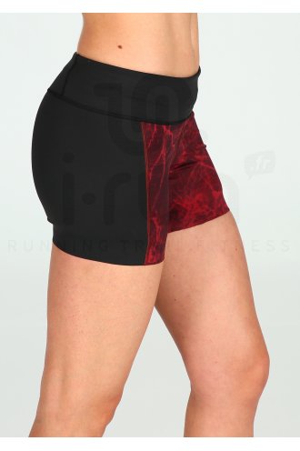 shorts reebok femme rouge