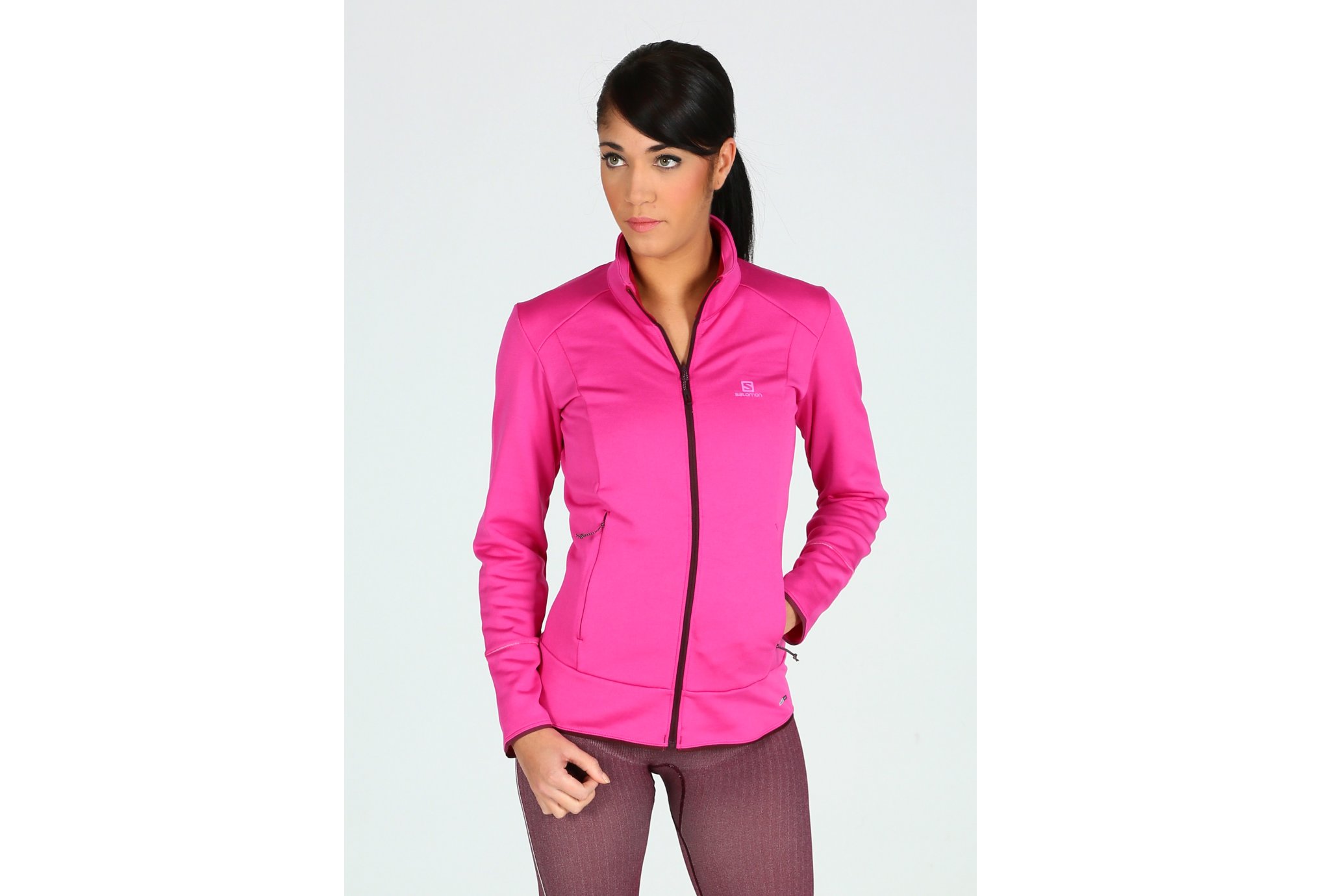 Salomon Discovery FZ W vêtement running femme