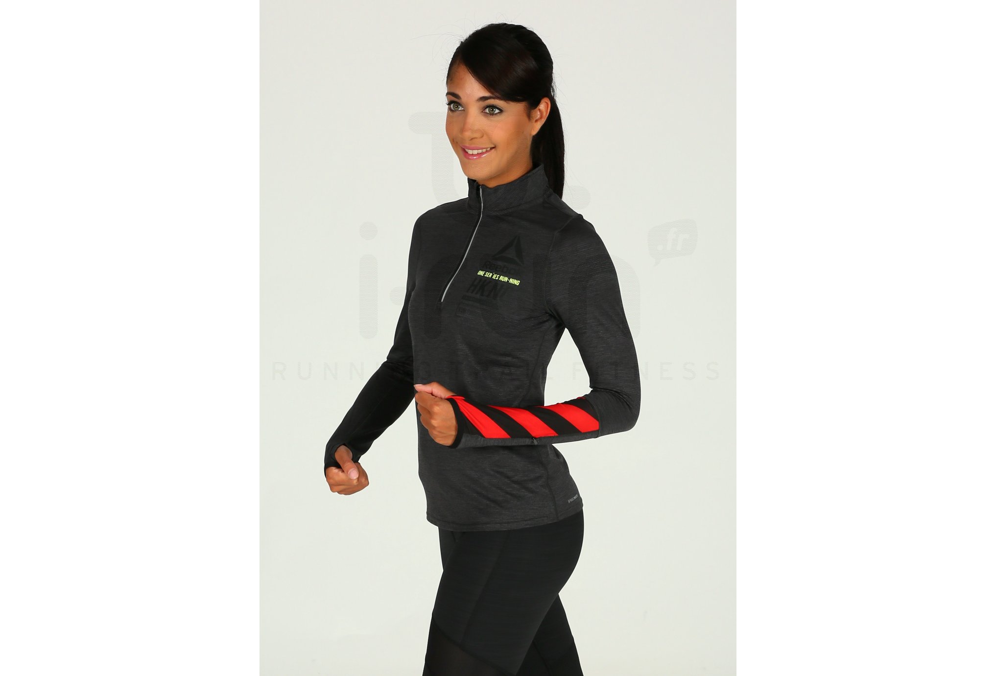 Reebok One Series Running Long Sleeve 1/2 Zip main image 1