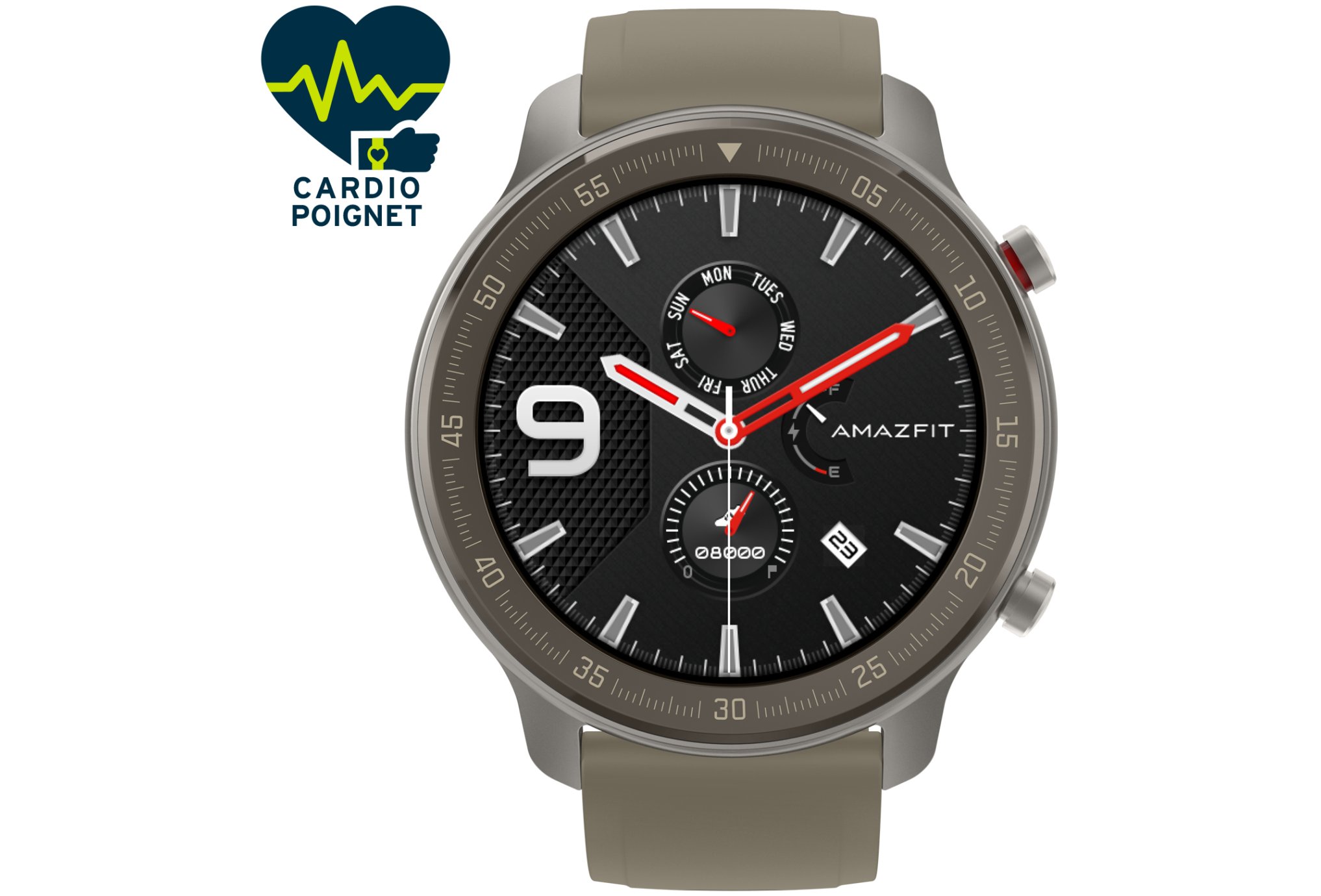 Amazfit GTR Titanium Cardio-Gps