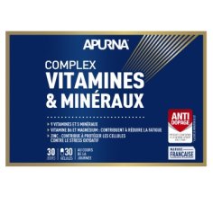 Apurna Complex Vitamines et Minéraux - 30 gélules