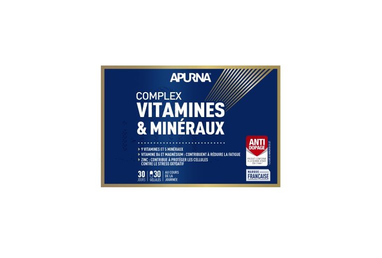 Apurna Complexo Vitaminas e Minerais - 30 cpsulas