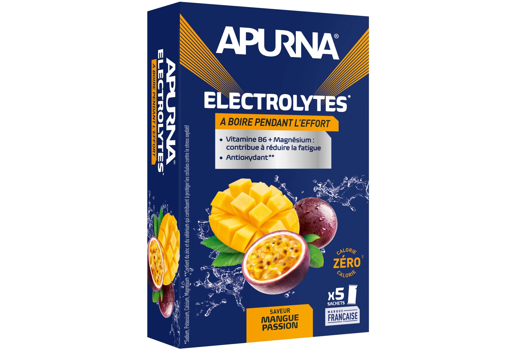 Apurna Électrolytes - Mangue Passion Diététique Boissons